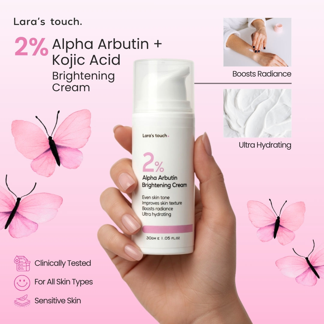 2% Alpha Arbutin & Kojic Acid Brightening Cream
